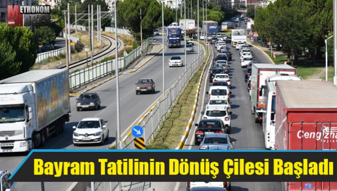 Bayram Tatilinin Dönüş Çilesi Başladı