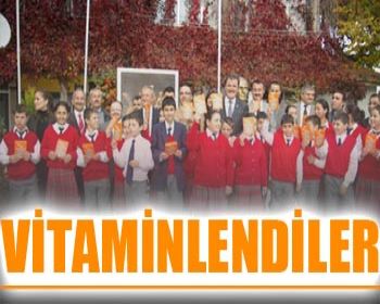 Bir İlk .. Vitaminlendiler !