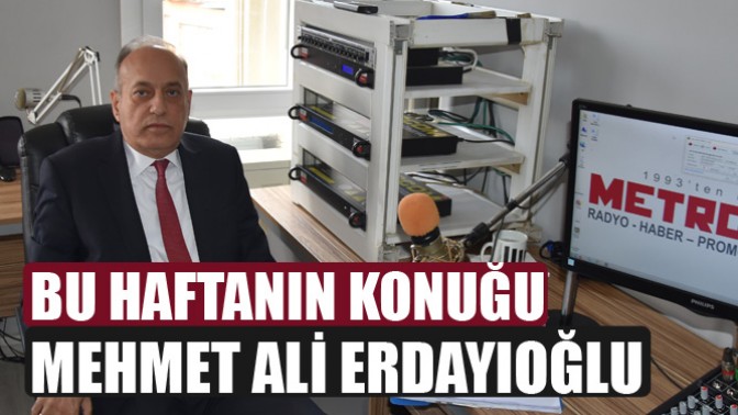 Bu haftanın konuğu (ATSO) başkan adayı Mehmet Ali Erdayıoğlu oldu