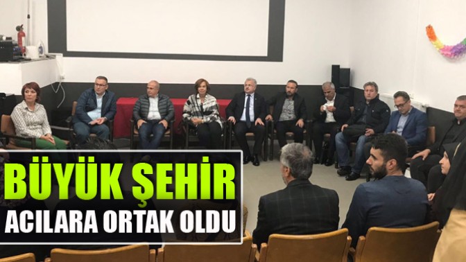 Büyük şehir acılara ortak oldu