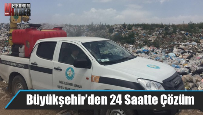 Büyükşehir’den 24 Saatte Çözüm