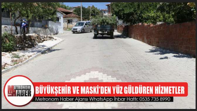 Büyükşehir Ve Maski’den Yüz Güldüren Hizmetler