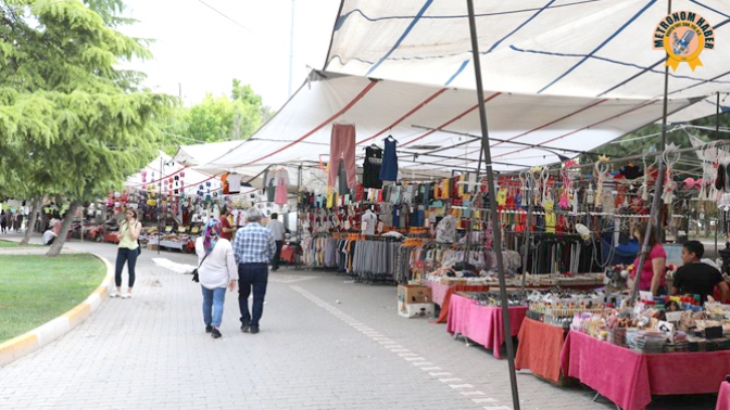 Çağlak Festivali stantları Gölet’te açıldı