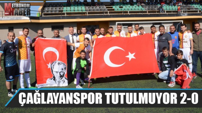 Çağlayanspor Tutulmuyor 2-0