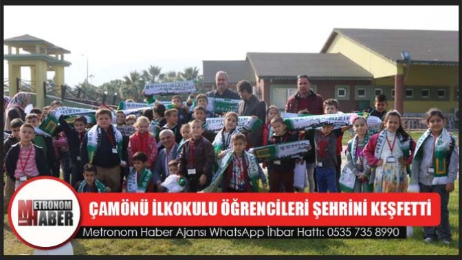 Çamönü İlkokulu Öğrencileri Şehrini Keşfetti