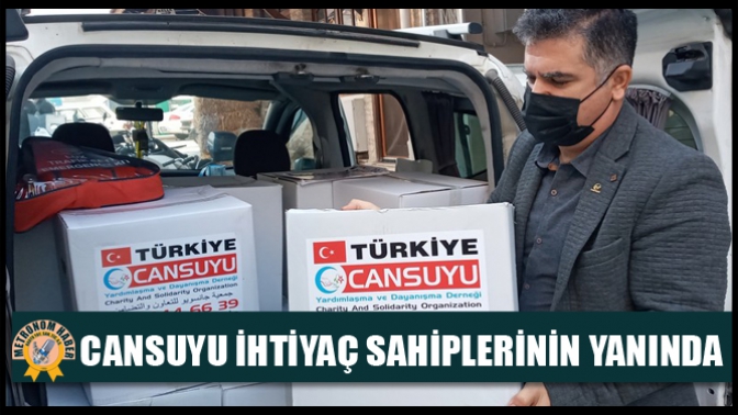 Cansuyu İhtiyaç Sahiplerinin Yanında