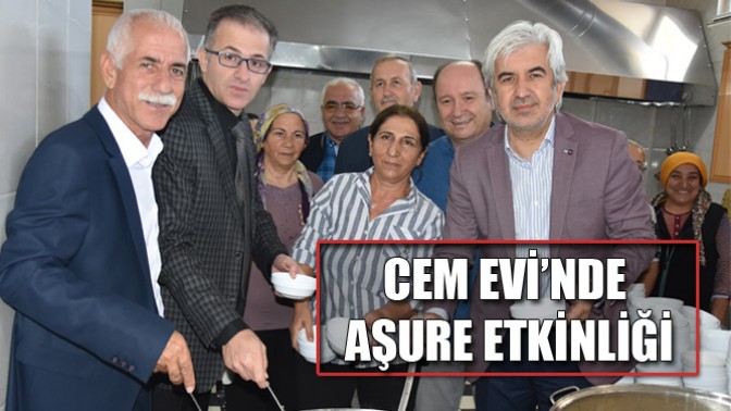 Cem Evi’nde Aşure etkinliği