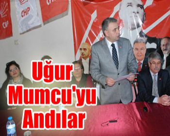 CHP İlçe Teşkilatı Uğur Mumcuyu andı!