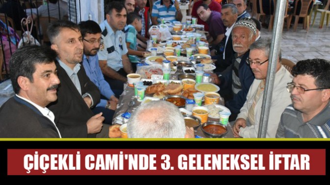 Çiçekli Caminde 3. Geleneksel İftar