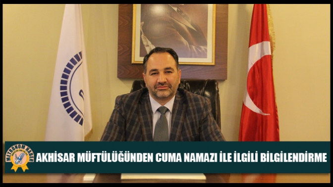 Cuma Namazı İle İlgili Bilgilendirme