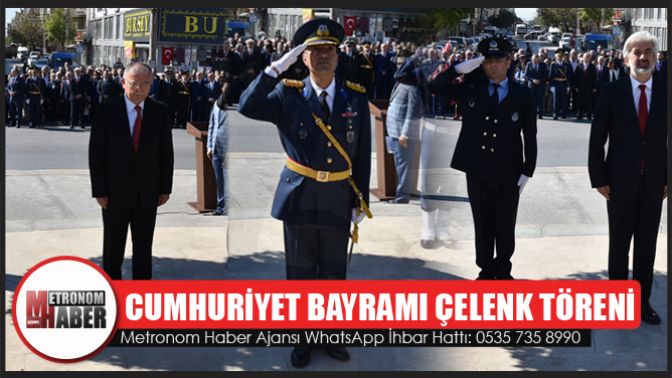 Cumhuriyet Bayramı Çelenk Töreni