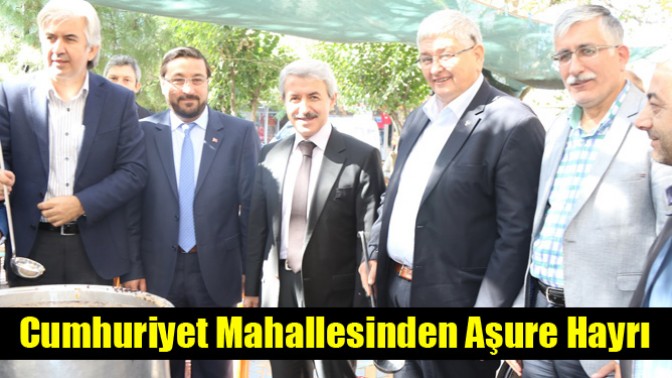 Cumhuriyet Mahallesinden Aşure Hayrı