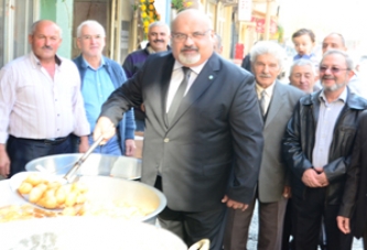 Demokratik Sol Partisi Ecevit’i Lokma Dökerek Andı