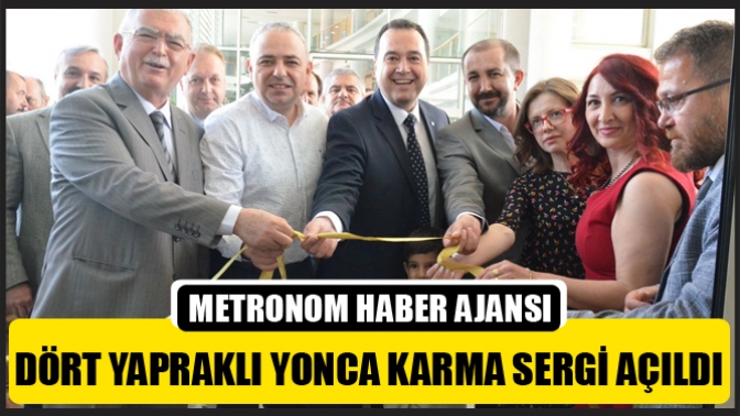 Dört Yapraklı Yonca Karma Sergi Açıldı