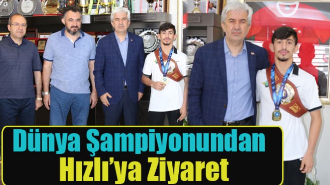 Dünya Şampiyonundan Hızlıya Ziyaret