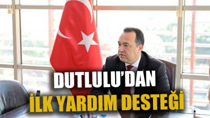 Dutlulu’dan İlk Yardım Desteği