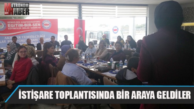 Eğitim Bir-Sen Akhisar Temsilciliği Bayanlar Komisyonu İstişare Toplantısı Gerçekleştirildi