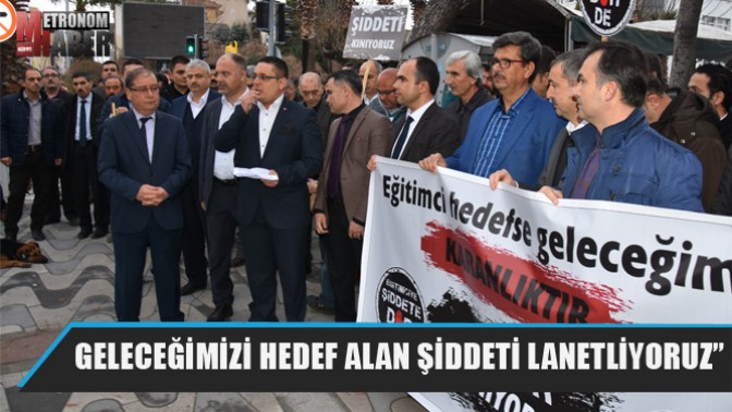 Eğitim Bir-Sen; “Geleceğimizi hedef alan şiddeti lanetliyoruz”