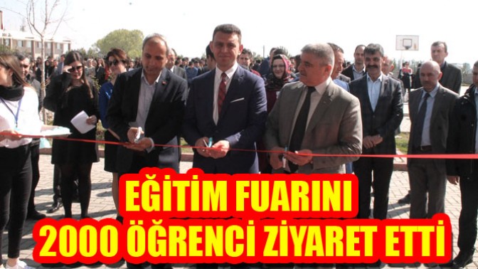 Eğitim Fuarını 2000 Öğrenci Ziyaret Etti