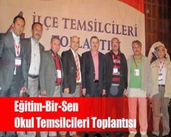 Eğitim-Bir-Sen Okul Temsilcileri Toplantısı!