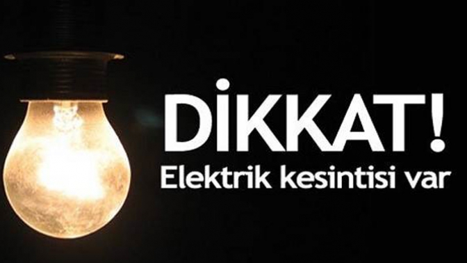 Elektrik Kesintisi