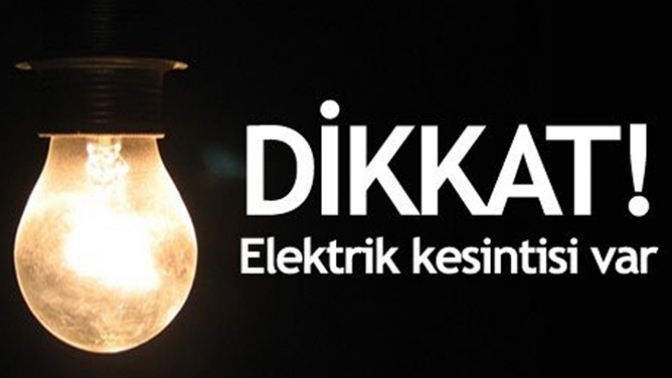 Elektrik Kesintisi