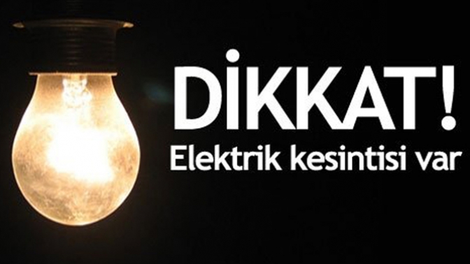 Elektrik Kesintisi