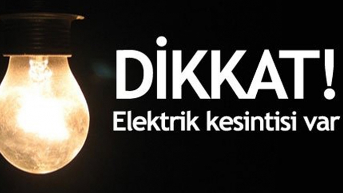 Elektrik Kesintisi