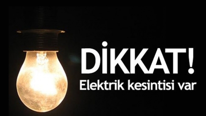 Elektrik Kesintisi Var