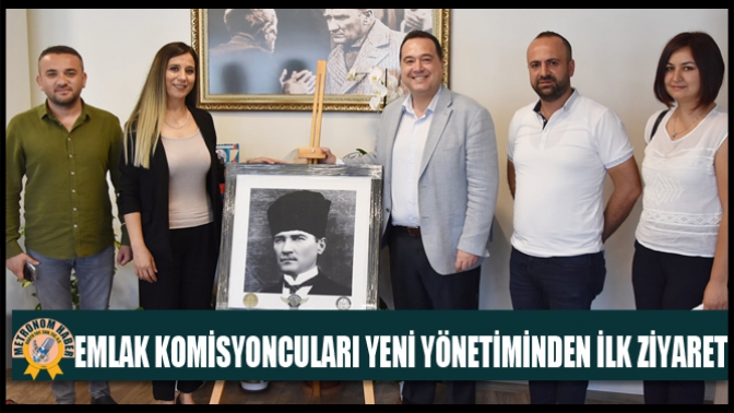 Emlak Komisyoncuları Yeni Yönetiminden İlk Ziyaret