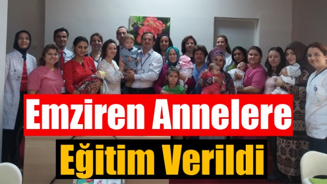 Emziren Annelere Eğitim Verildi