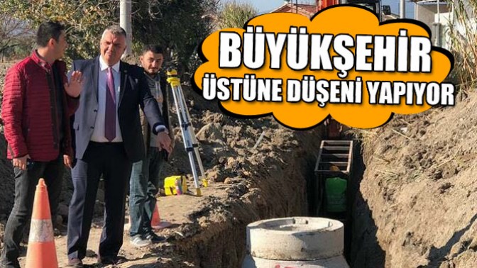 Ensivri: “Büyükşehir üzerine düşeni yapıyor”