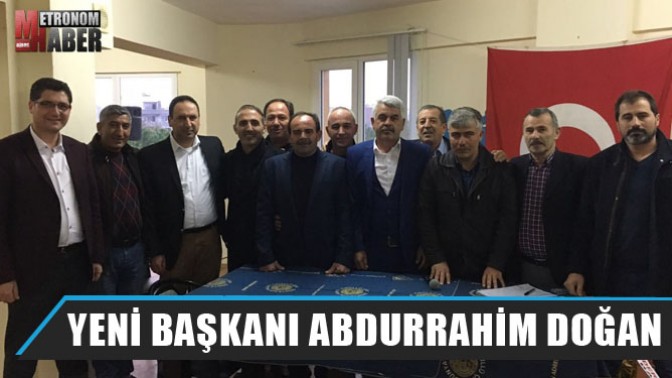 Erzurumlular Derneğinin yeni başkanı Abdurrahim Doğan