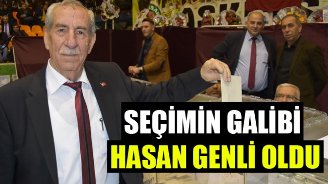 Esnaf Kefalet Kooperatifi seçimini Hasan Genli kazandı