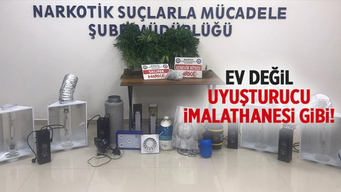 Ev Değil, Uyuşturucu İmalathanesi Gibi!