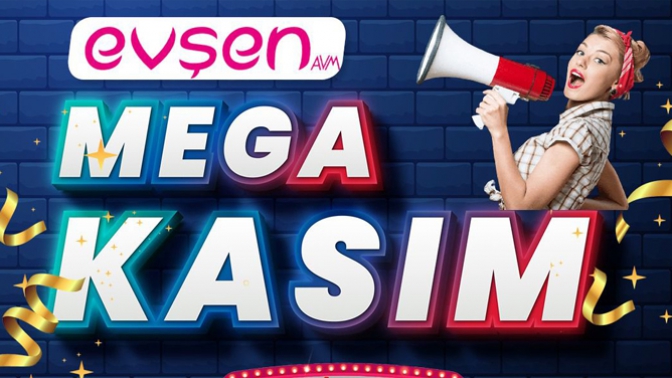 Evşen Avm’den kasım kampanyası başladı