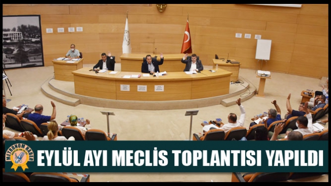 Eylül Ayı Meclis Toplantısı Yapıldı