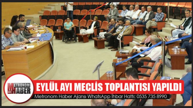 Eylül Ayı Meclis Toplantısı Yapıldı