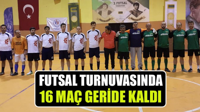 Futsal Turnuvasında 16 Maç Geride Kaldı