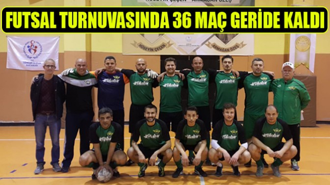 Futsal Turnuvasında 36 Maç Geride Kaldı