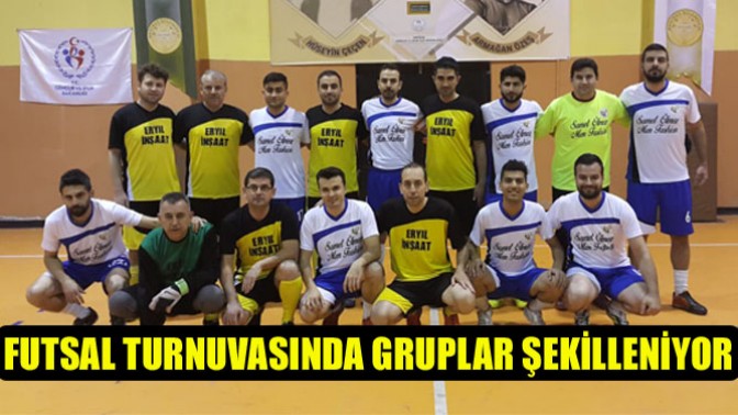 Futsal Turnuvasında Gruplar Şekilleniyor