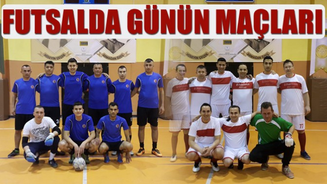 Futsal Turnuvasında Günün Maçları