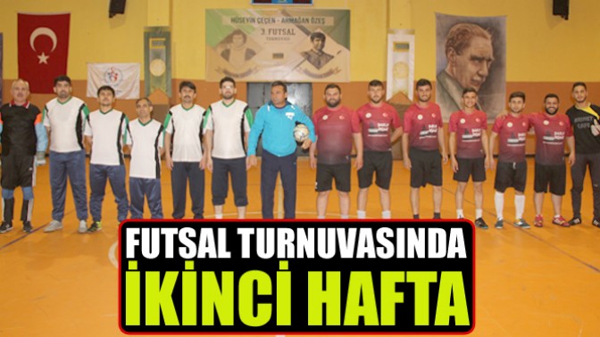 Futsal Turnuvasında İkinci Hafta