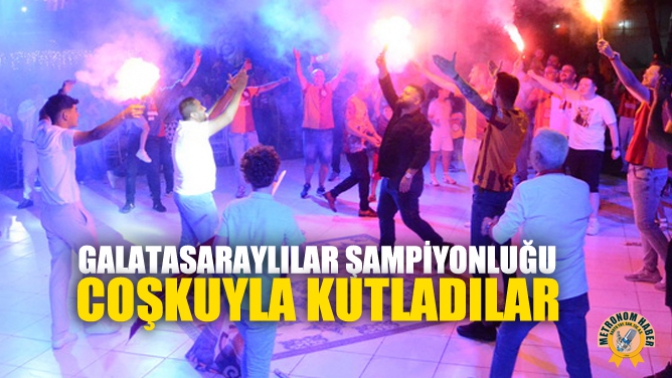 Galatasaraylılar Şampiyonluğu Coşkuyla Kutladılar