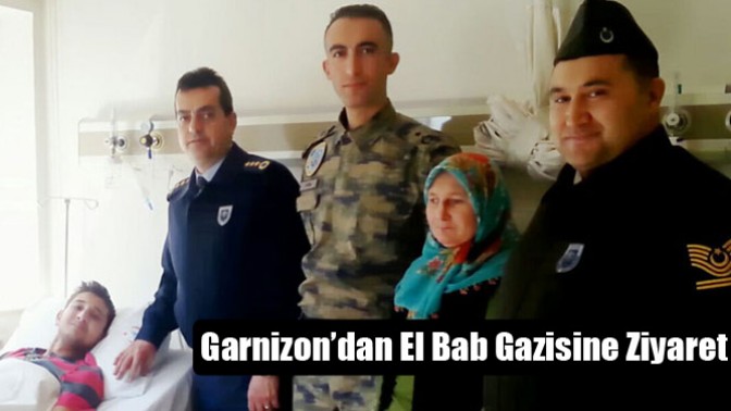 Garnizon’dan El Bab Gazisine Ziyaret