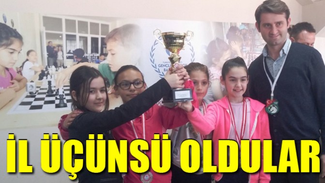 Gazi Ortaokulu, Satranç’ta İl üçüncüsü oldu