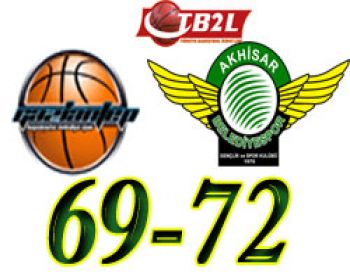 Gaziantep B.Ş. Belediyespor:69 - Akhisar Belediyespor:72