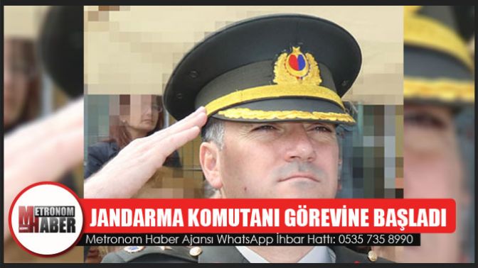 Geçici görev için ayrılan Jandarma Komutanı tekrar görevine başladı