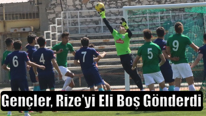 Gençler, Rize’yi Eli Boş Gönderdi