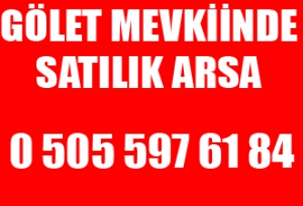 Gölet Mevkiinde Satılık Arsa